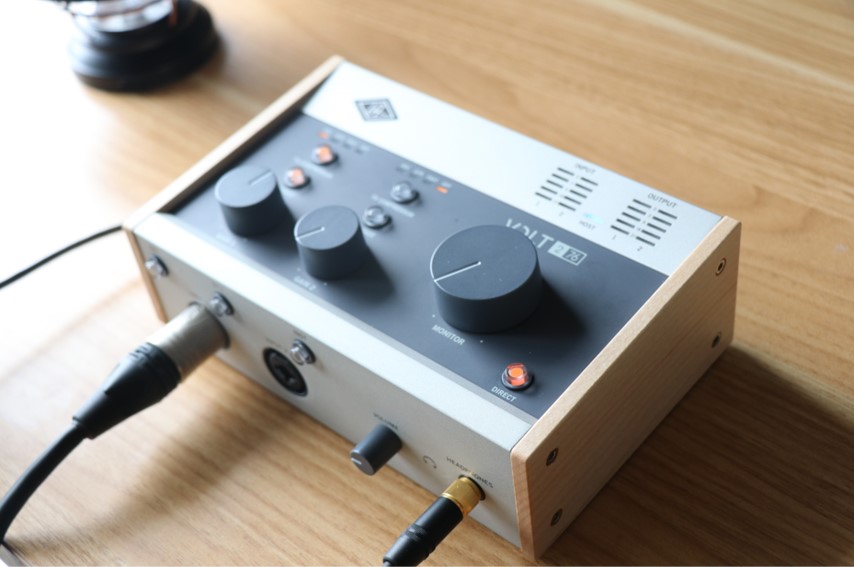 Universal Audio Volt 276をレビュー。アナログコンプレッサー搭載の