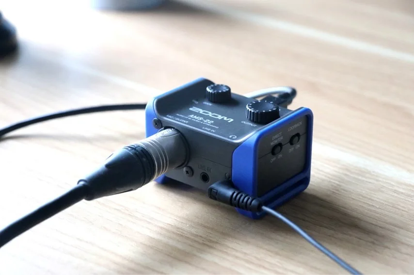 ZOOM AMS-22をレビュー。手のひらサイズで多機能なオーディオ