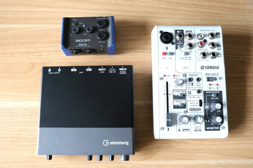 ZOOM AMS-24をレビュー。超コンパクトでコンボジャック2基搭載の