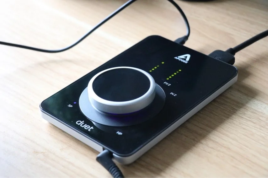 Apogee Duet 3をレビュー。コンパクトで高音質なプロユースの定番