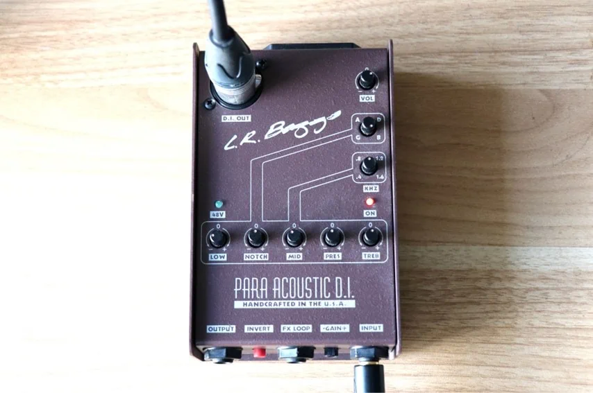 L.R.Baggs Para Acoustic D.I.（パラアコ）をレビュー。音質が安定する