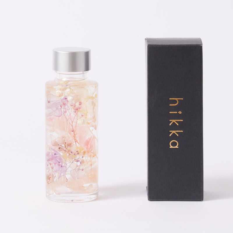 ハーバリウム ミニボトル ピンクパープルMIX – hikka