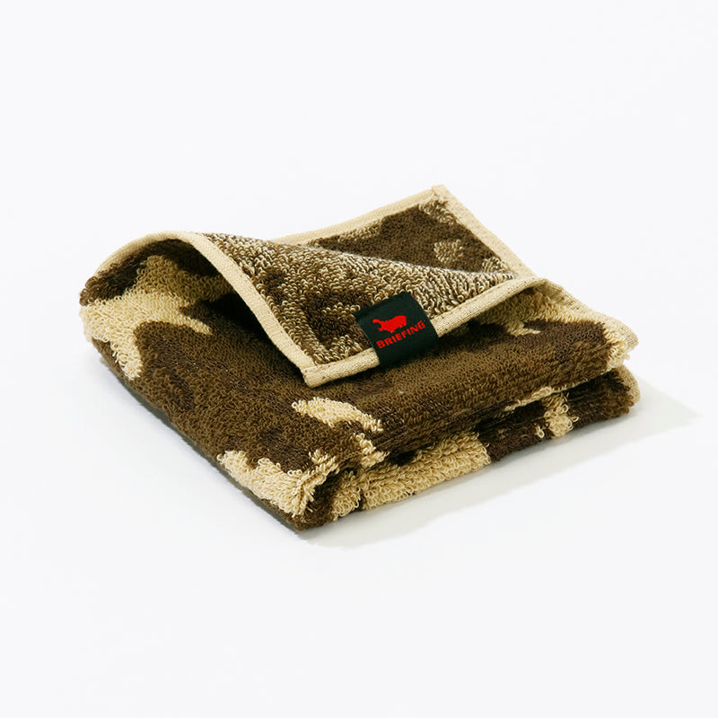 オーガニックコットン＆バンブー BRIEFING CAMO ハンカチーフタオル
