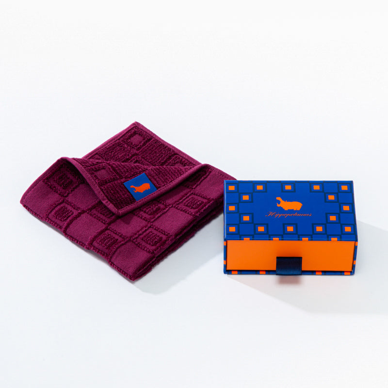 モチーフコレクション ハンカチーフ｜Hippopotamus-ヒポポタマス