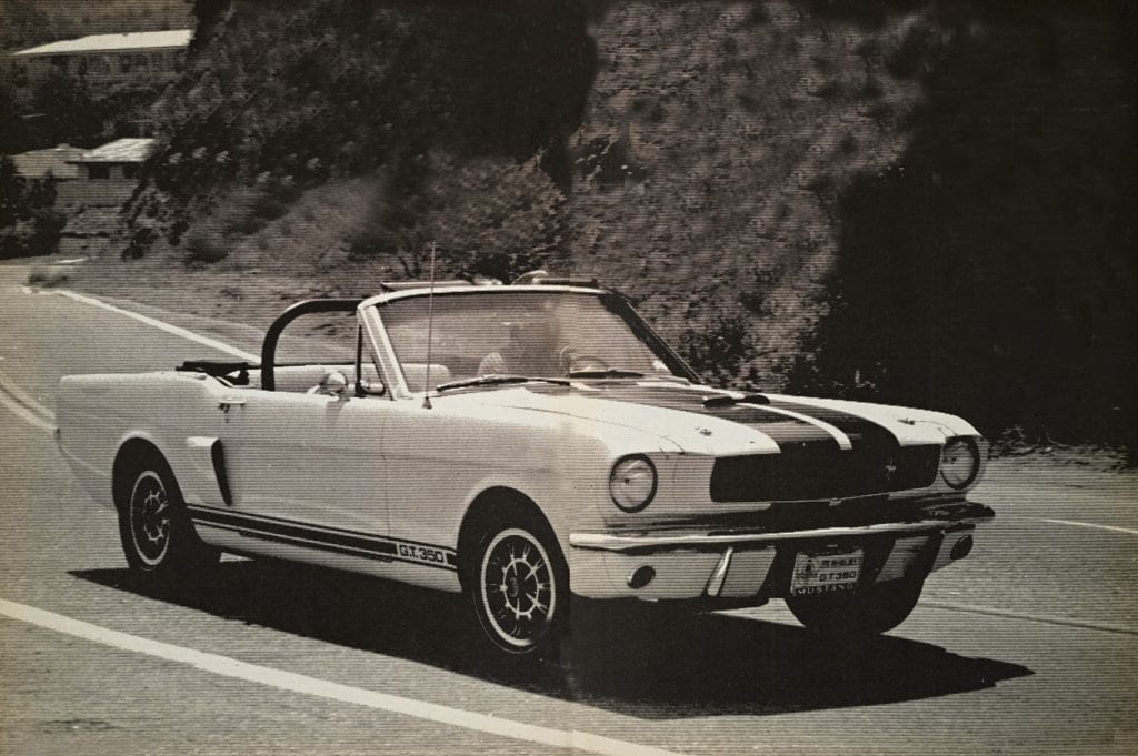 Carroll Shelby Builds Twelve GT350 Shelby Convertibles