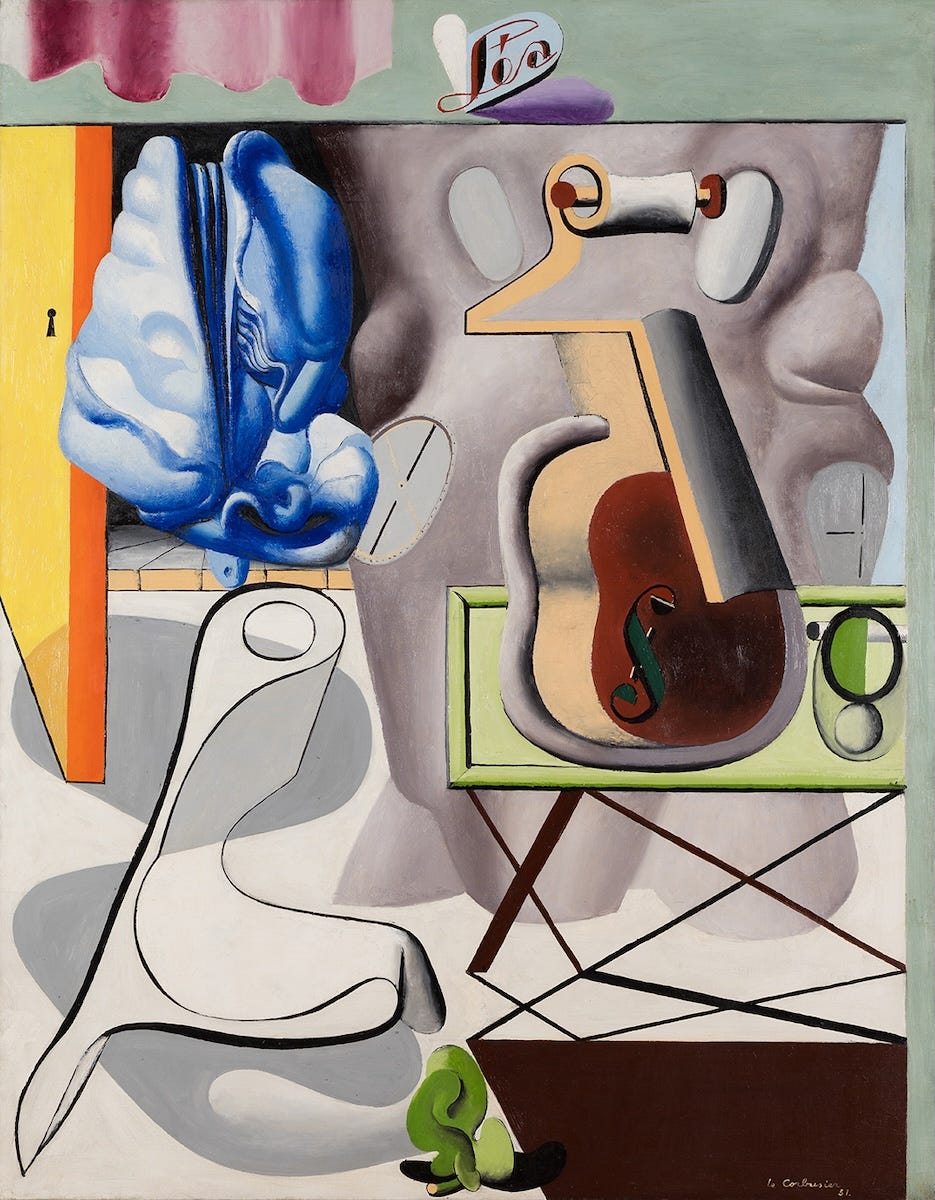 ル・コルビュジエ絵画作品を集めた『ル・コルビュジエ 諸芸術の綜合