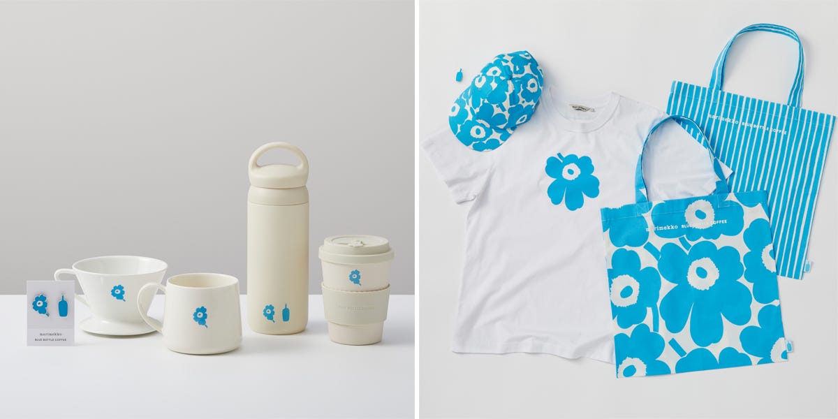 全アイテム】マリメッコのウニッコ柄がブルーボトルとコラボ！限定