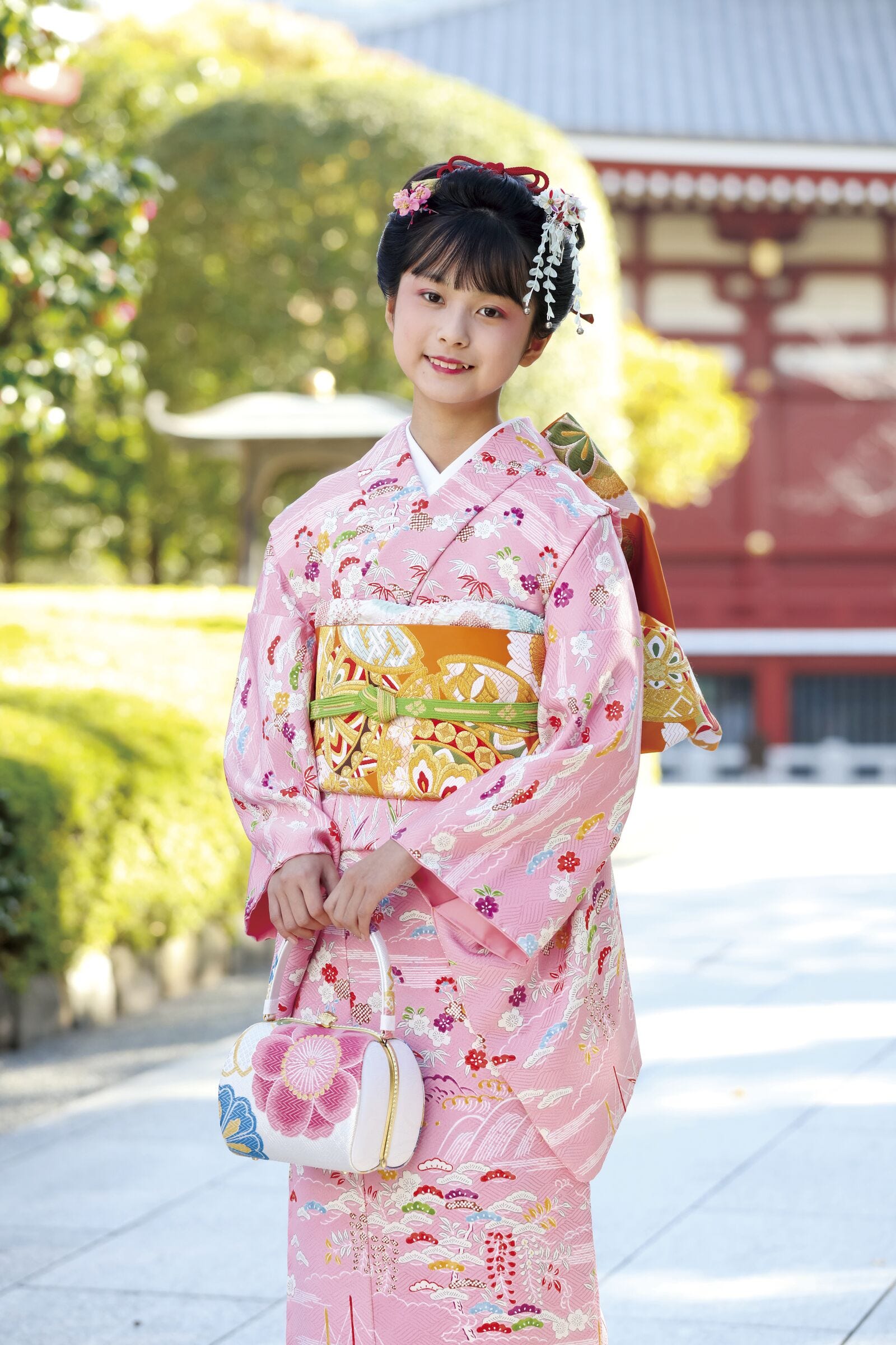 十三参り」は着物姿で少女時代の素敵な思い出作りを