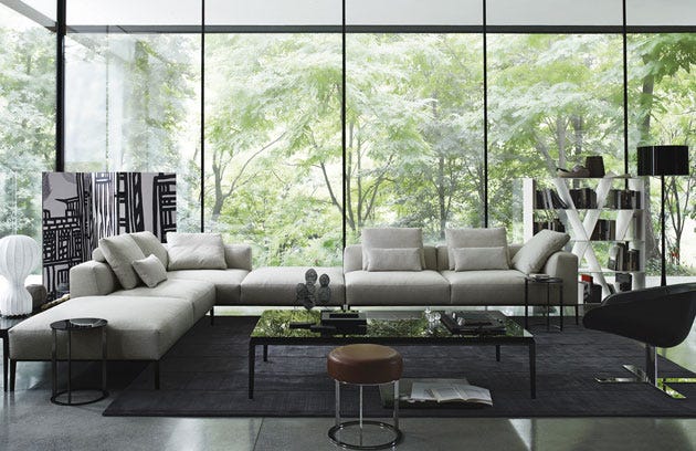 憧れブランドのインテリア図鑑 『B&B Italia（ビー・アンド・ビー