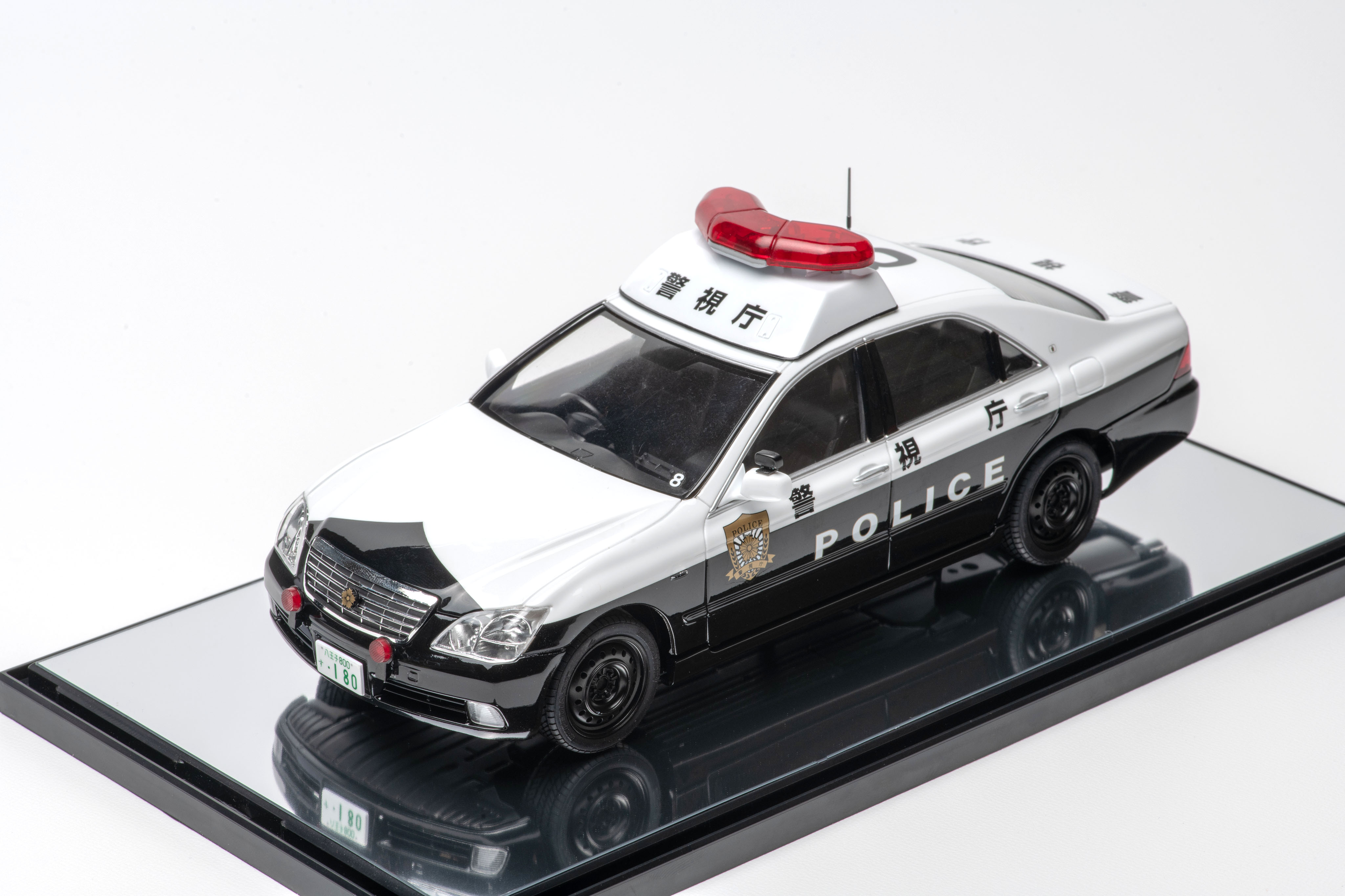 アオシマ 1/24 「18クラウン パトロールカー」電飾工作 | ハイキュー