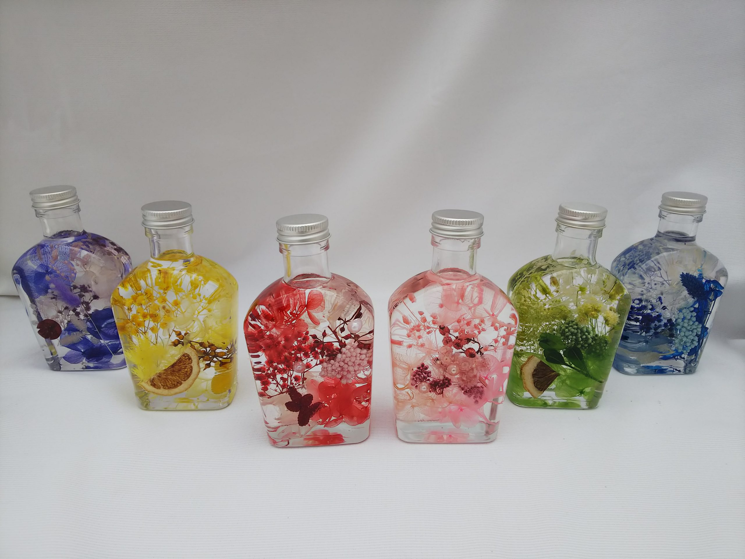 ハーバリウム ウィスキーボトル