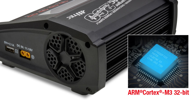 超高速プロセッサ内蔵で処理能力が20倍にアップ 「multi charger X2 AC