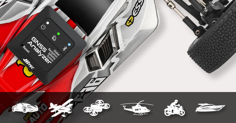 最新のGNSSエンジンでスピード・高度を正確に計測「GNSS Analyzer