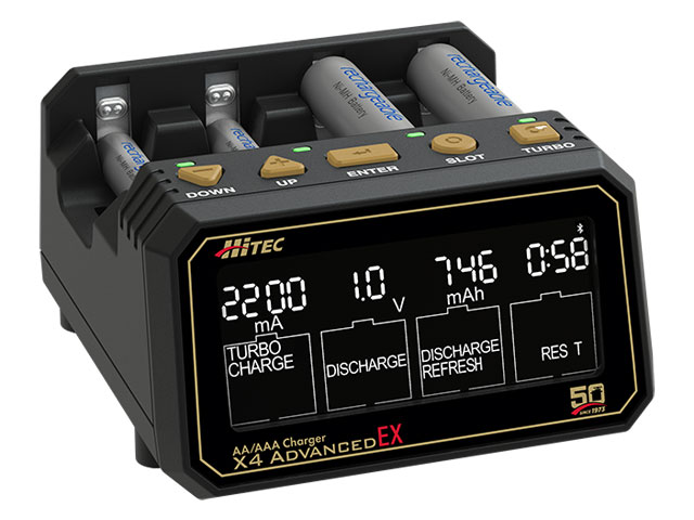 単三/ 単四充電器 AA/AAA Charger X4 Advanced EX ［ AA/AAA