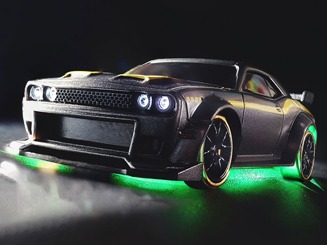 1/76 C65 Silver Gray Drift Car［ 1/76スケール C65シルバーグレー