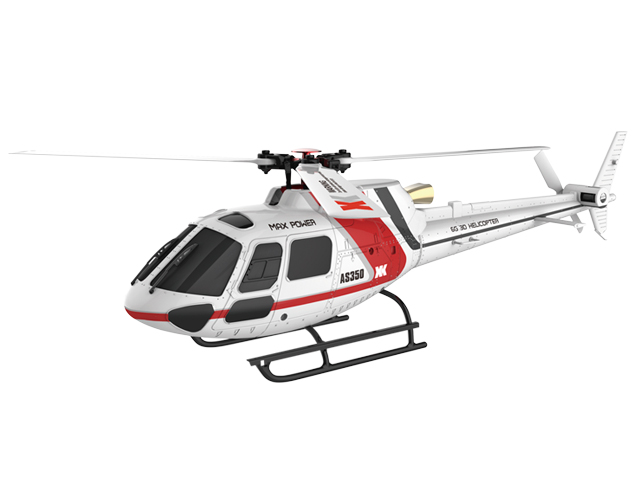 6CH ブラシレスモーター 3D6Gシステムヘリコプター [AS350 K123] RTF