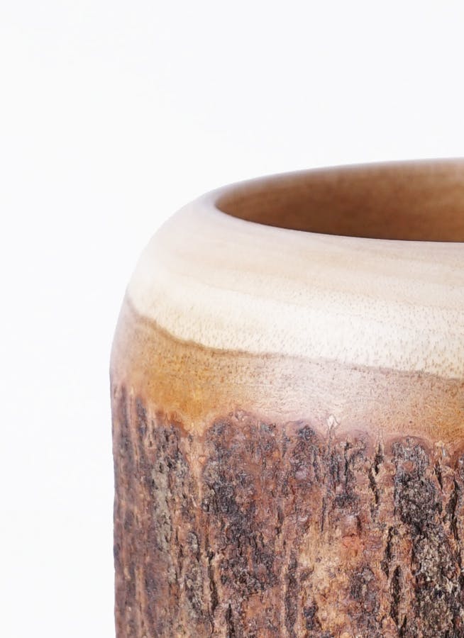 鉢カバー Mango Wood(マンゴーウッド) 3号 #stem W9711 | 鉢カバー