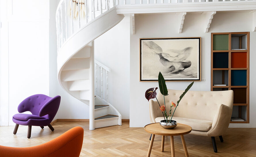 Pelican Table by Finn Juhl from House of Finn Juhl | hive