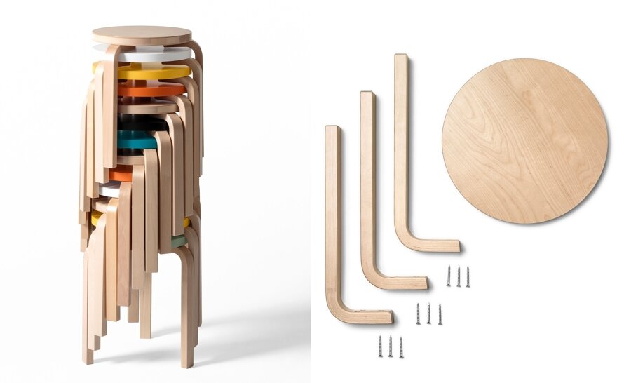 Stool 60 by Alvar Aalto for Artek | hive