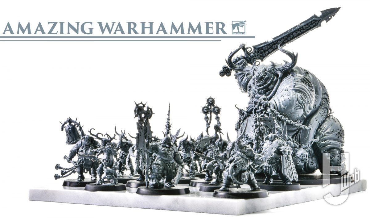 慈悲深き”ナーグルが率いる軍勢！新商品情報も同時にお届け【ウォー