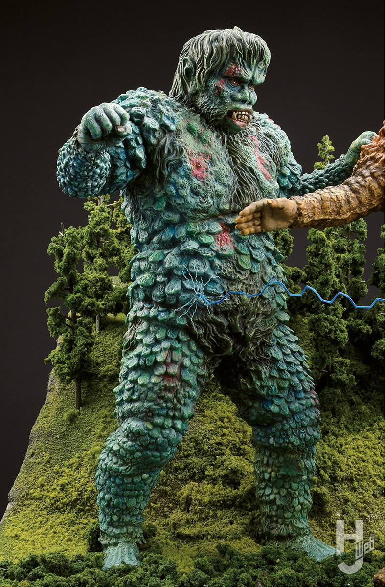 L作戦~ビリケン商会4年ぶりの新作キットで『サンダ対ガイラ』の名場面