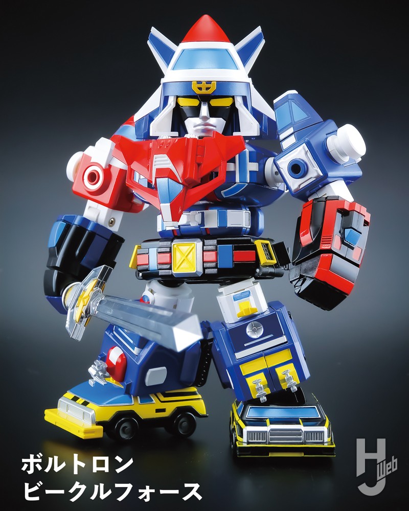 ES合金『ボルトロン』に「ライオンフォース」と「ビークルフォース」が