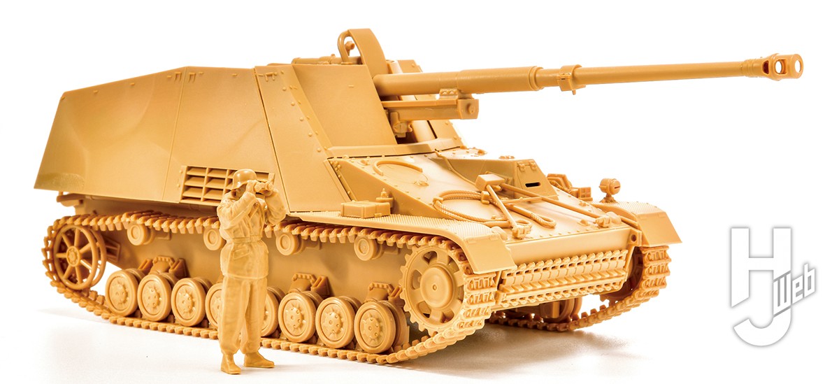 1/48 ミリタリーミニチュア作例】No.100は雪景色で。1/48 ナースホルン