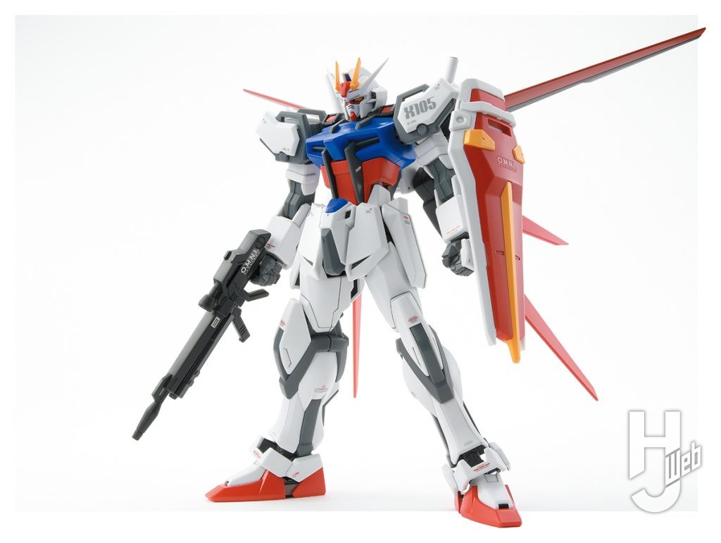 初心者向け】EGストライクガンダムを水性ホビーカラーの部分塗装で