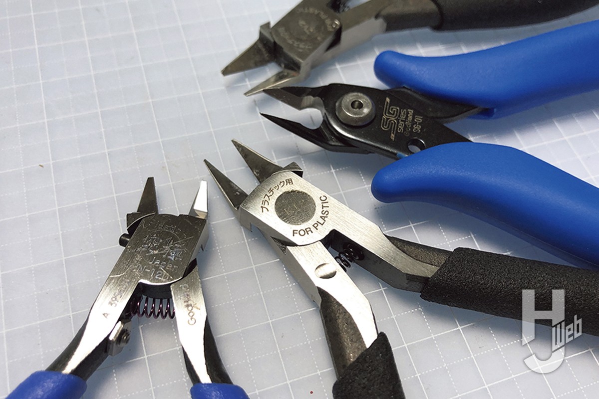 らいだ～Joe流ニッパーの使い方【お気楽ガンプラテクニック 2022