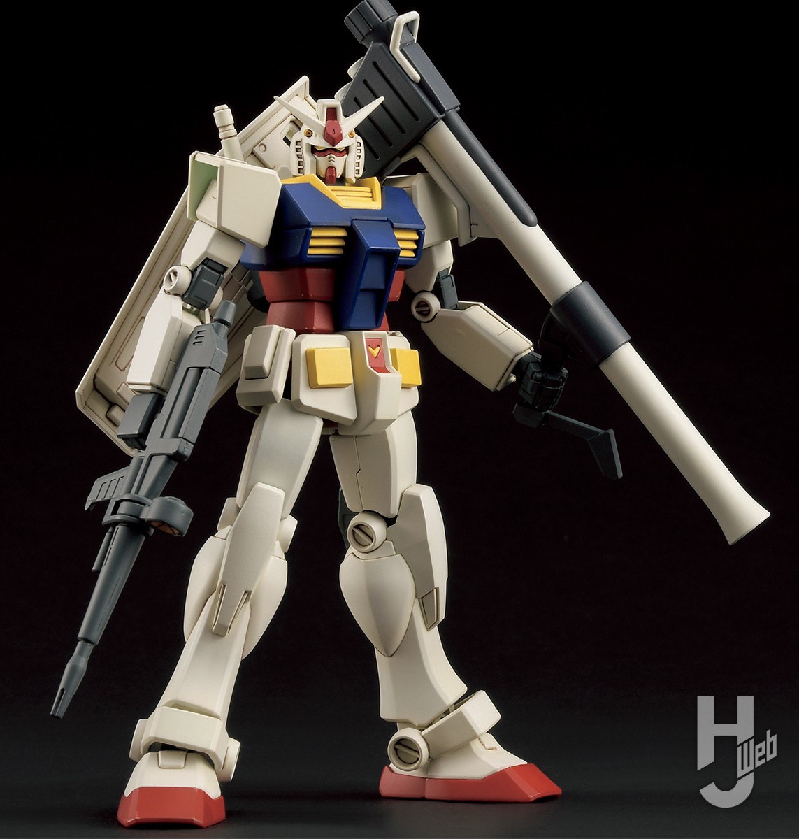 How to】水性塗料でENTRY GRADE ガンダム フルウェポンセットを渋めに