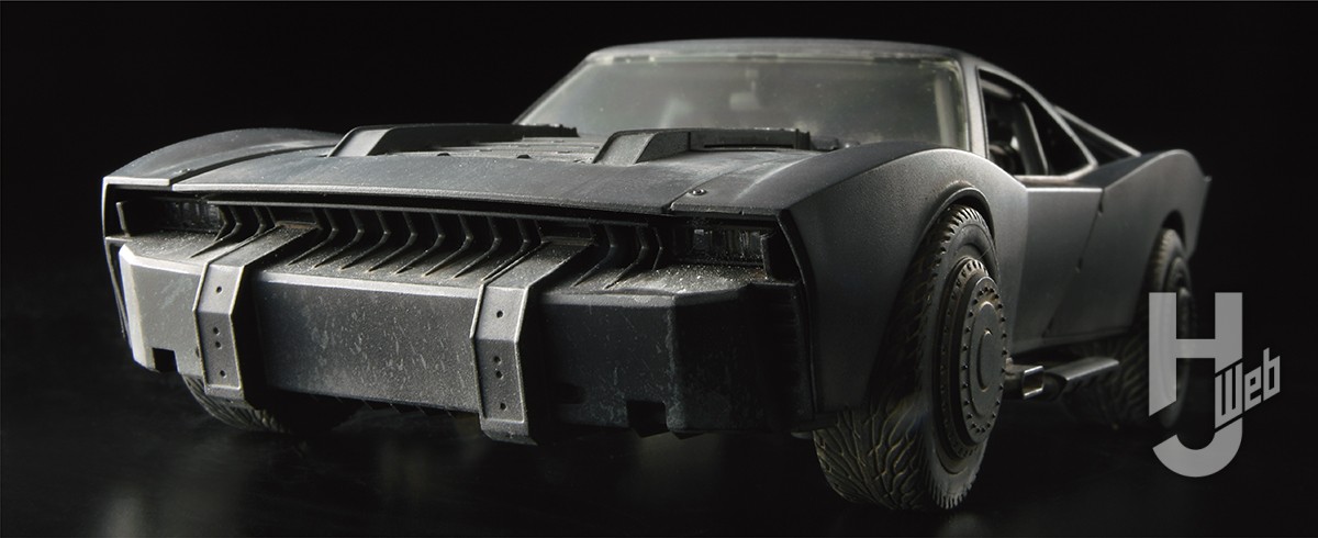 ザ・バットマン』版「バットモービル」キットをウェザリングで魅せる