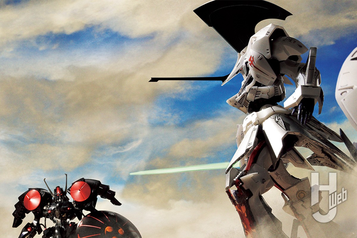 最強の幻像「IMS 1/100 L.E.D.ミラージュ V3」に装備を追加して1巻登場