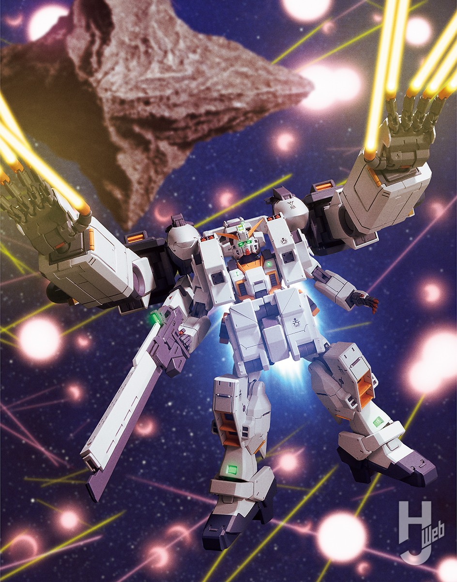 ギガンティック・アーム・ユニット装備「HG ヘイズル・アウスラ」が