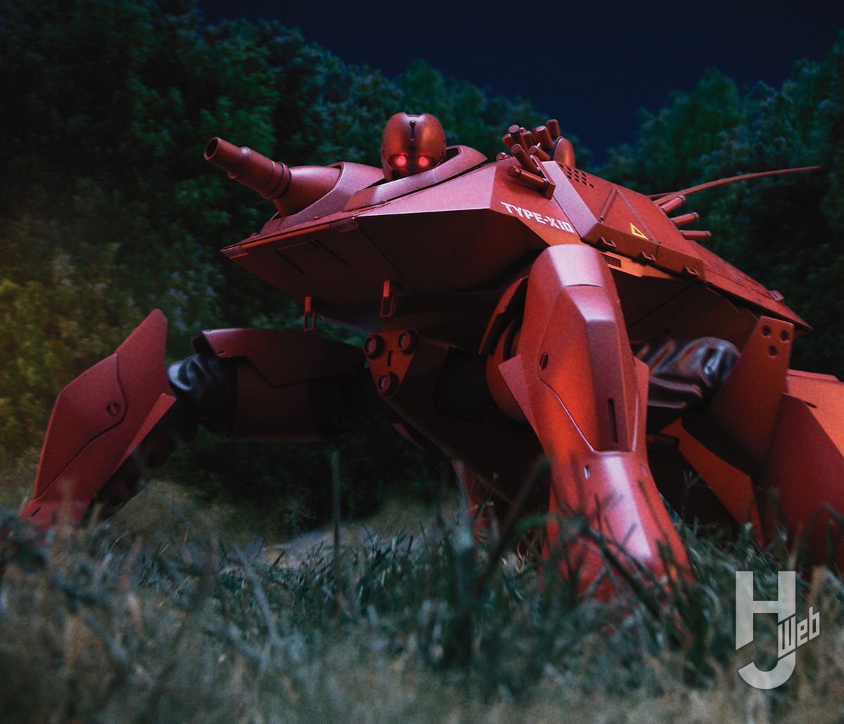 全長24cm！新作MODEROID『パトレイバー』の「HAL-X10」を丁寧に