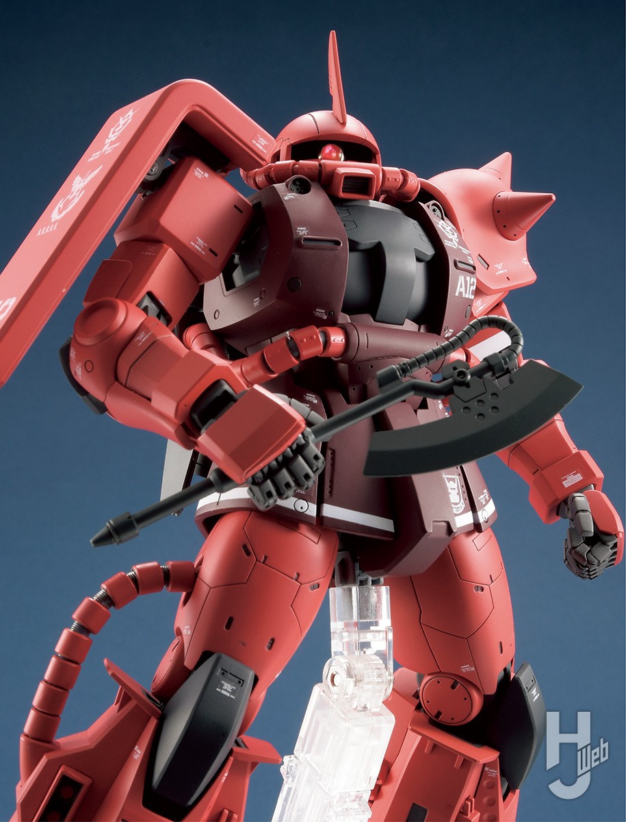 新たな「シャア専用機」！MG Ver.2.0改造で「シャア専用高機動型ザクⅡ