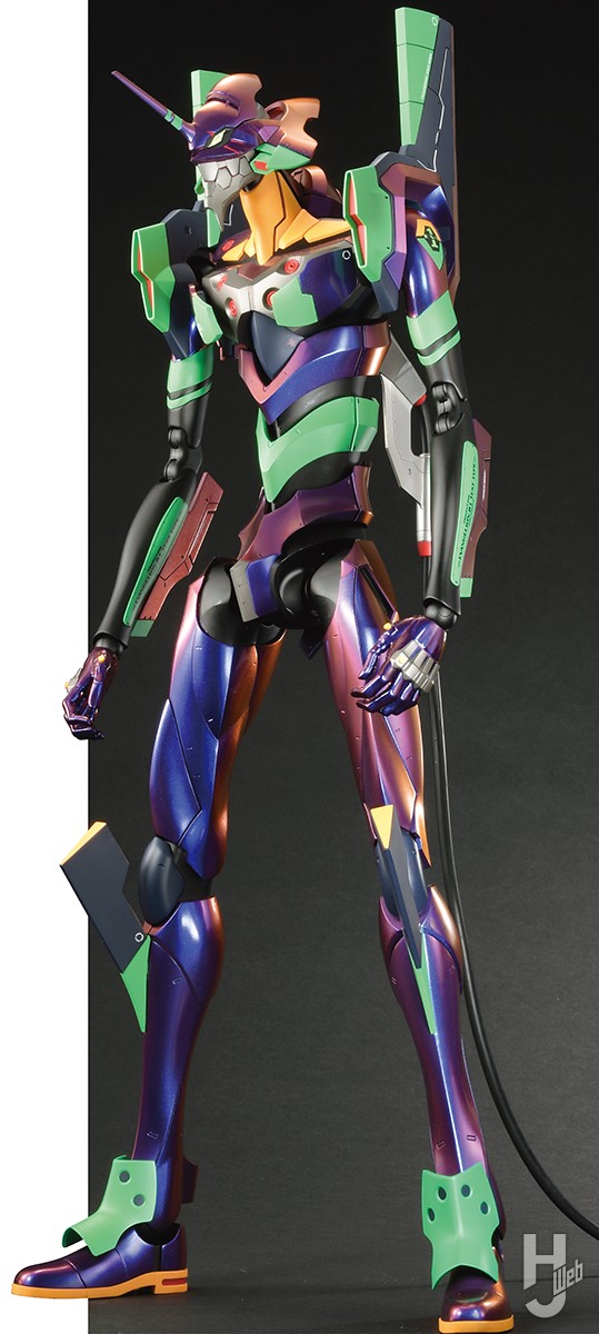 偏光＆蛍光色に煌めく「エヴァ初号機」襲来！ がっとねろ氏の