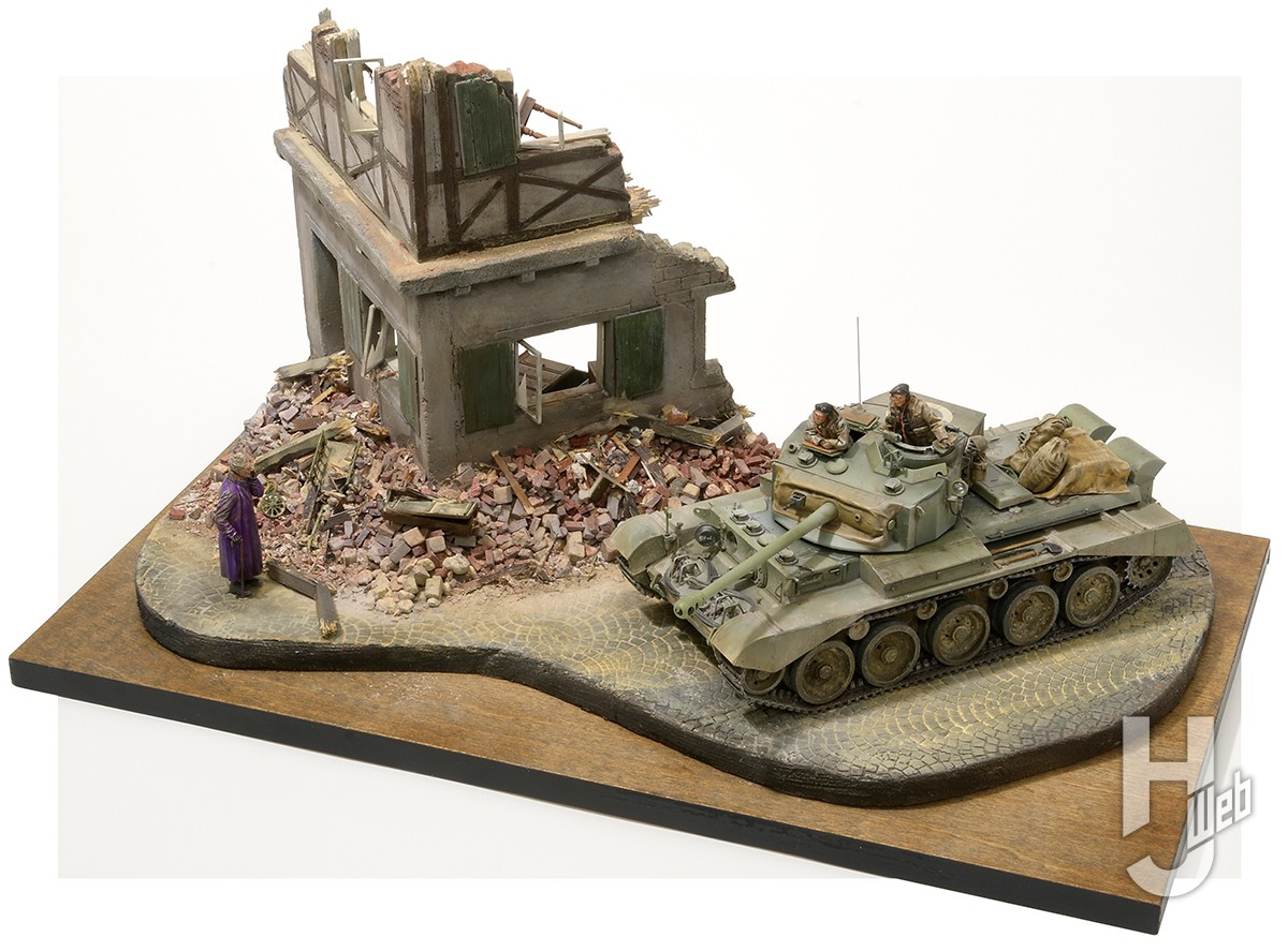 もうすぐ発売のタミヤ「イギリス巡航戦車 コメット」を山田卓司がヴィ