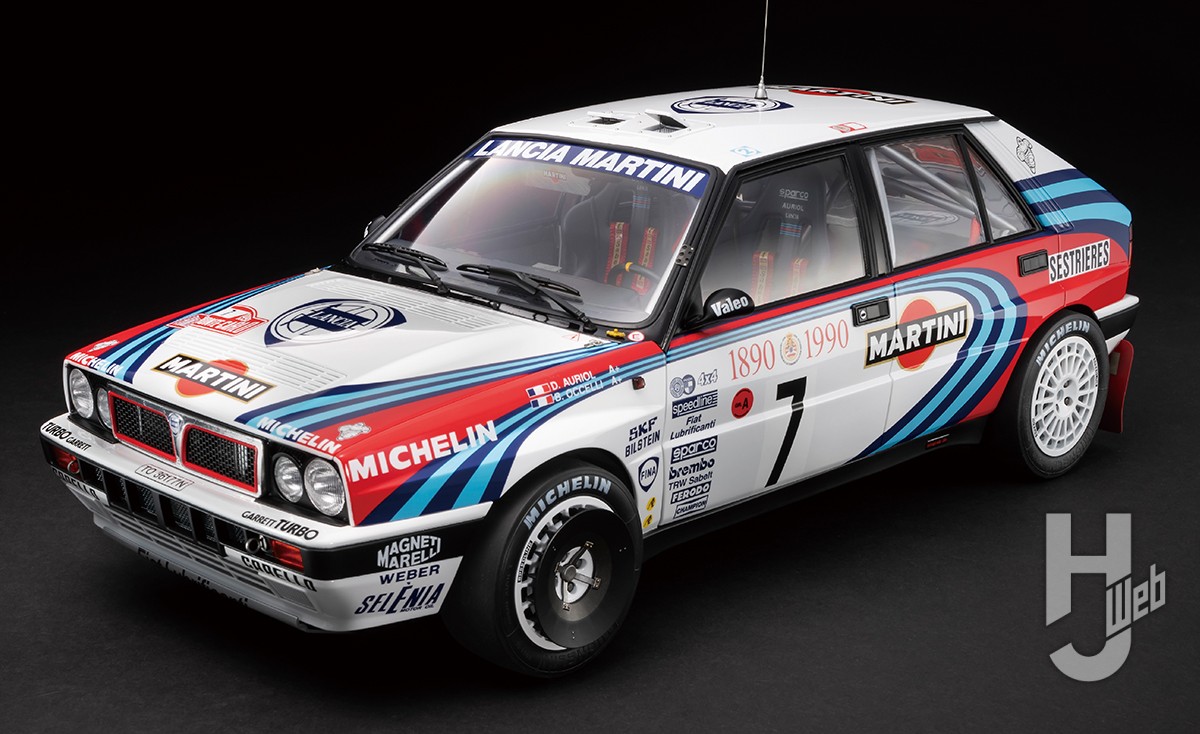 WRC6連覇を果たした名車「ランチア デルタ HF インテグラーレ」の
