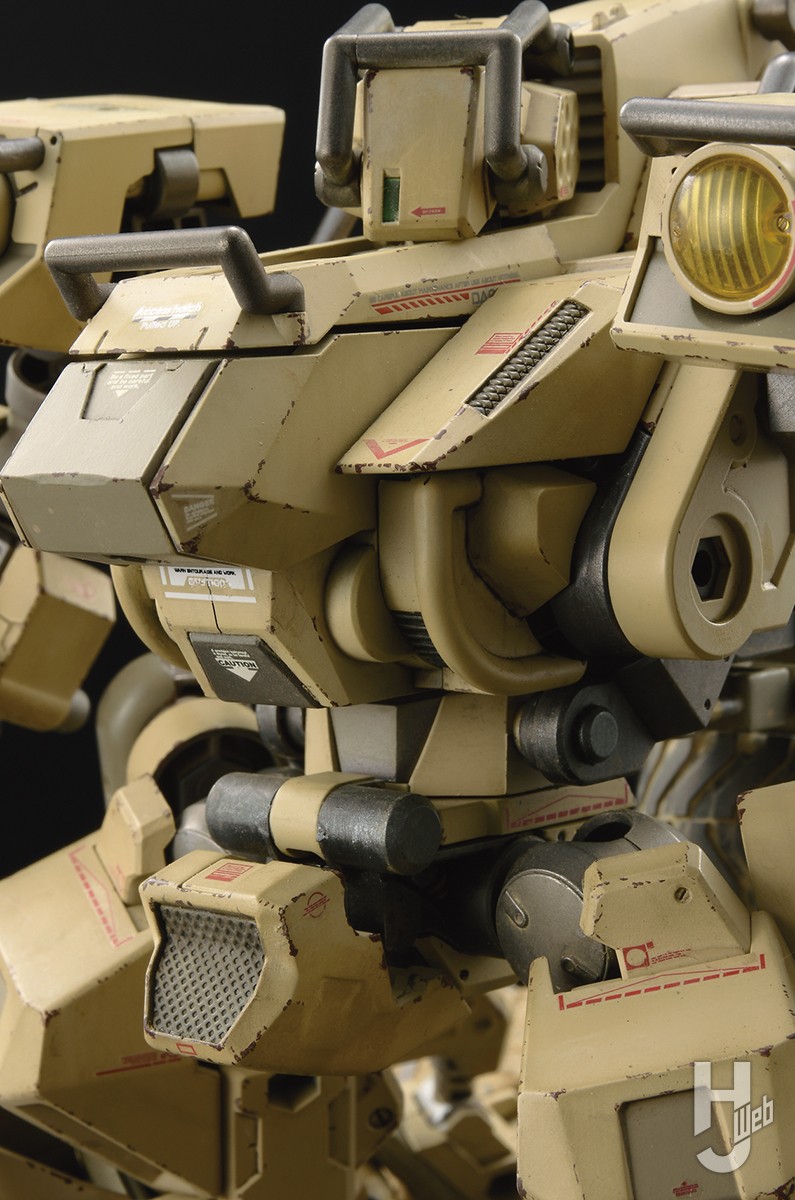 ヘキサギア】汚し塗装で映えるBAラウドゲイルをミリタリーテイストで