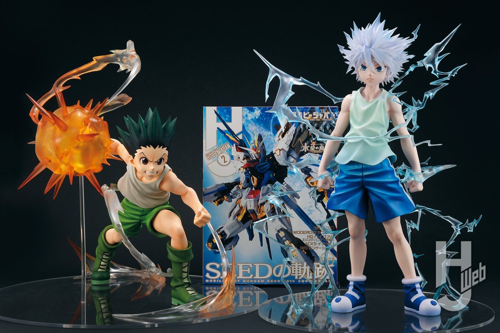 BIGサイズのド迫力！ アニメ『HUNTER×HUNTER』よりゴンとキルアが1/4