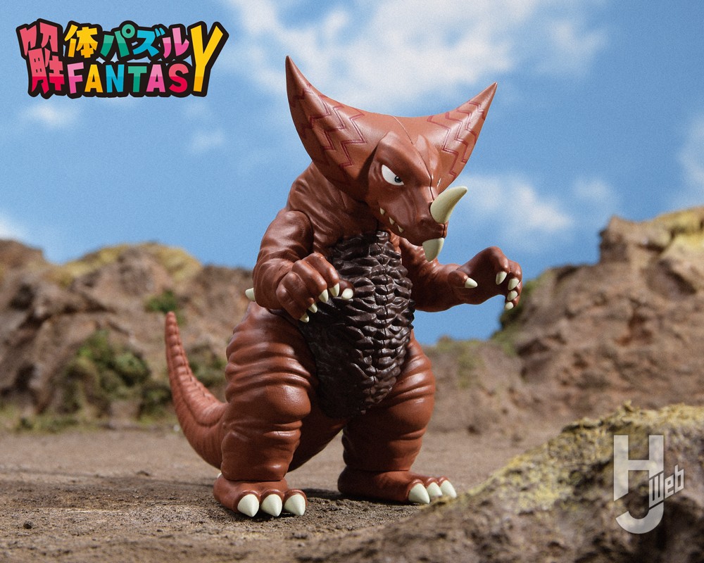 解体パズルにウルトラ怪獣「ゴモラ」が登場!? 新たな「解体パズル