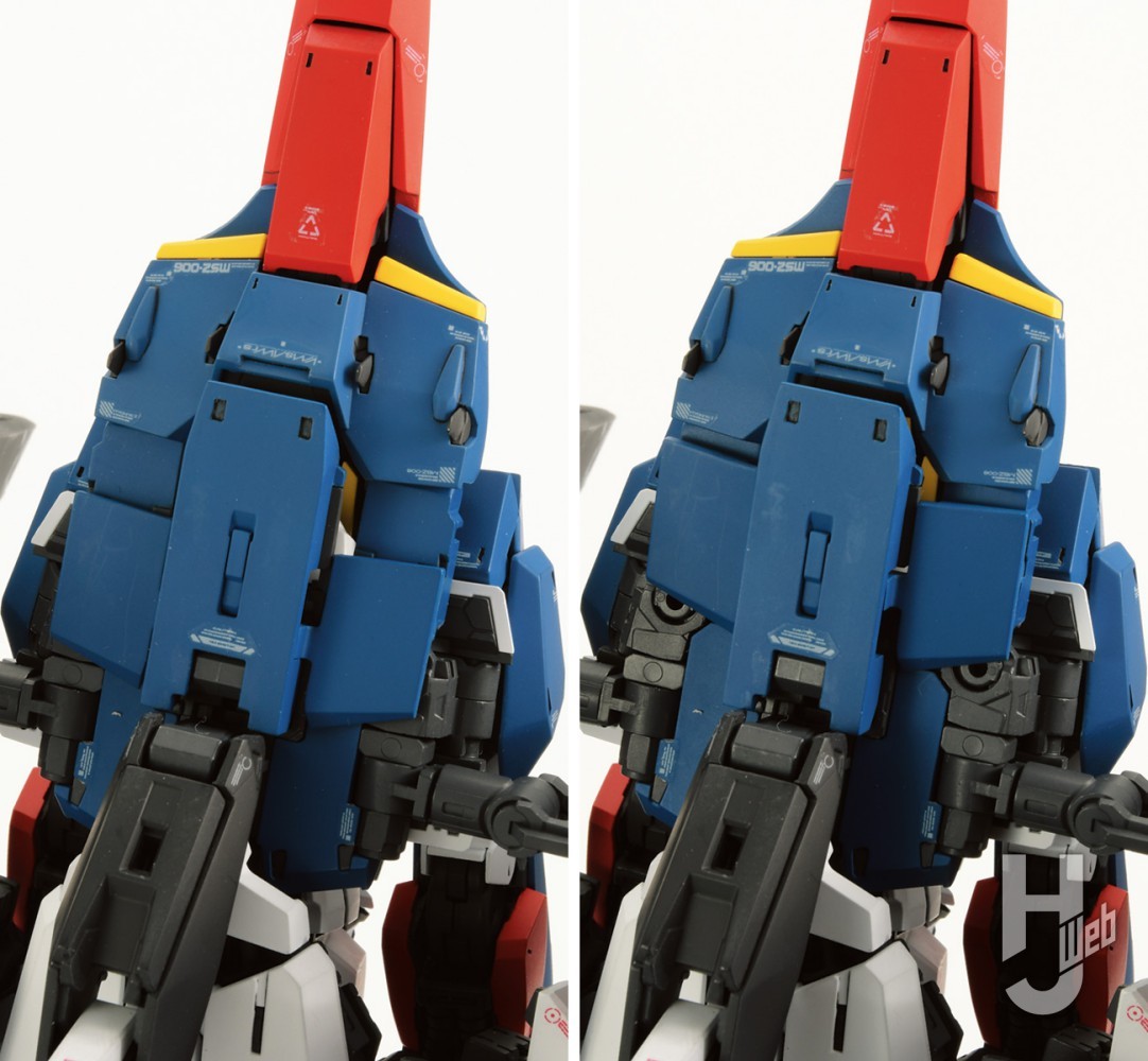 スーパーキット「MG Zガンダム Ver.Ka」をTV版を意識して丁寧に