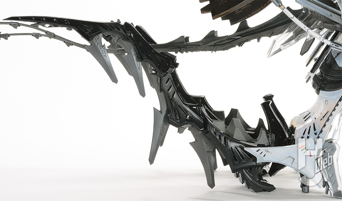 ボークスの塗装見本と一味違う！史上最強ガレージキット「ツァラトウ