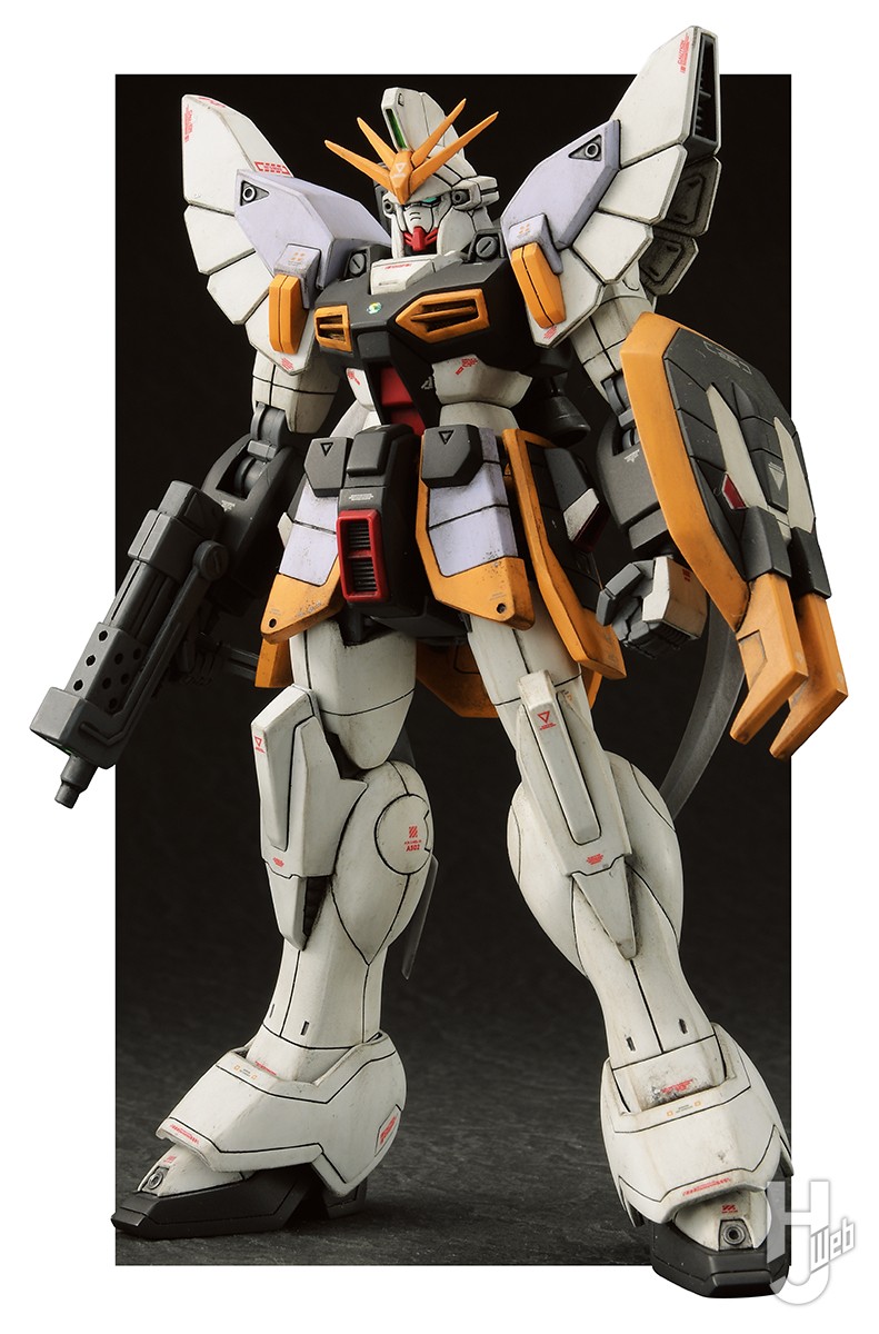 HGガンダムサンドロック改」をウェザリング塗装！宇宙で活躍した証を