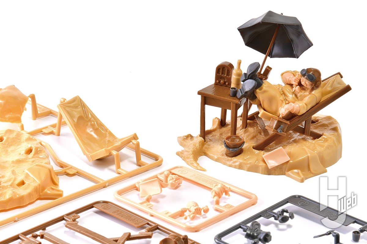 ファインモールドと海洋堂のスペシャルタッグが贈る、「紅の豚 アジト