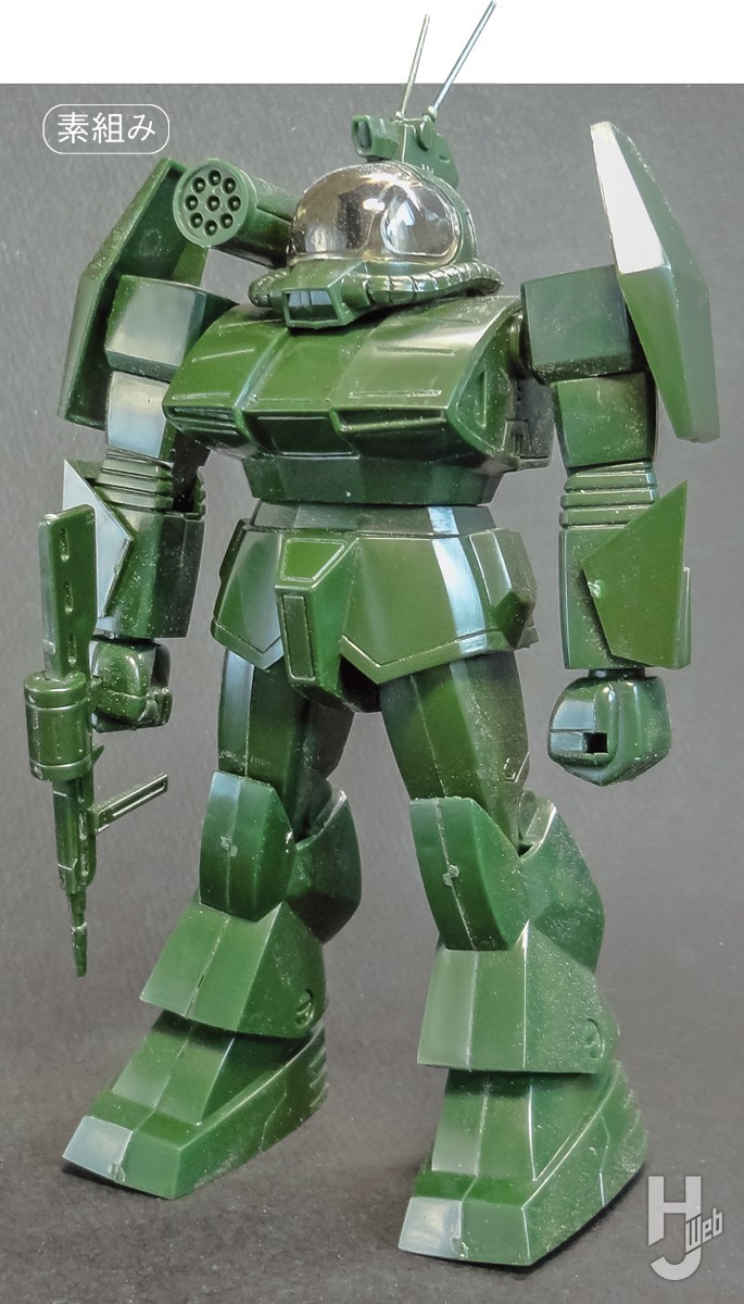 太陽の牙ダグラム』の｢ソルティックH8 ラウンドフェイサー｣を製作