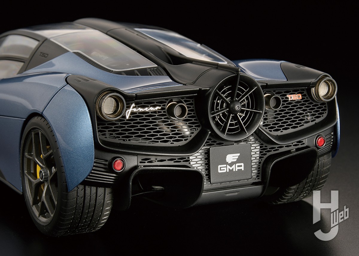 タミヤ「1/24 GMA T.50」最速レビュー！ 作りごたえ抜群、美しく洗練