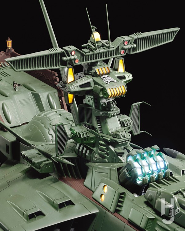 全長1mの巨大「アルカディア号」をつくろう！発光・可動・音声ギミック