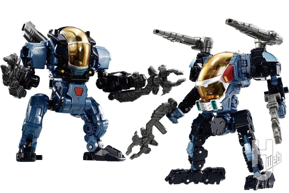 ダイアクロンワールド』から新色パワードスーツ＆Vムーバー登場