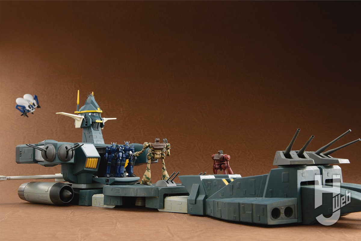 戦闘メカ ザブングル』より3番艦「ギア・ギア」を徹底ディテールアップ